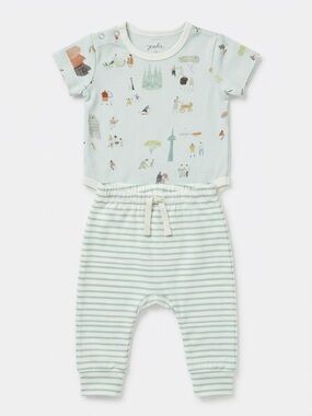Pehr 6-12 Months Outfit Boy’s Stripe Pants